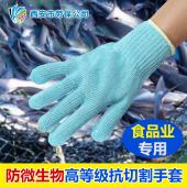 雷克蘭96-1754高性能纖維抗切割手套防微生物細菌可接觸食品單只